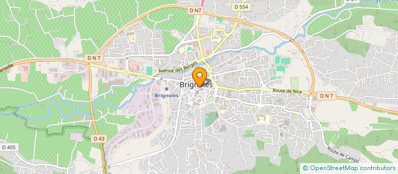 localisation de l'entreprise MONSIEUR ALAIN MAFFIOLI à BRIGNOLES