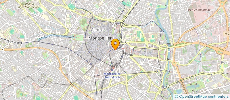 localisation de l'entreprise MONSIEUR ALAIN MAGIN à MONTPELLIER