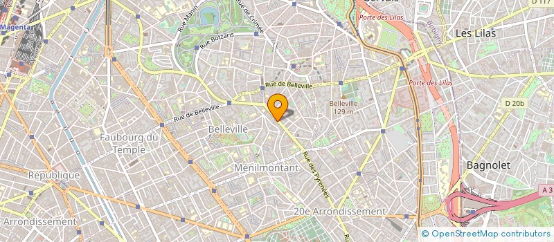 localisation de l'entreprise MONSIEUR ALAIN MAHONEY  PARIS