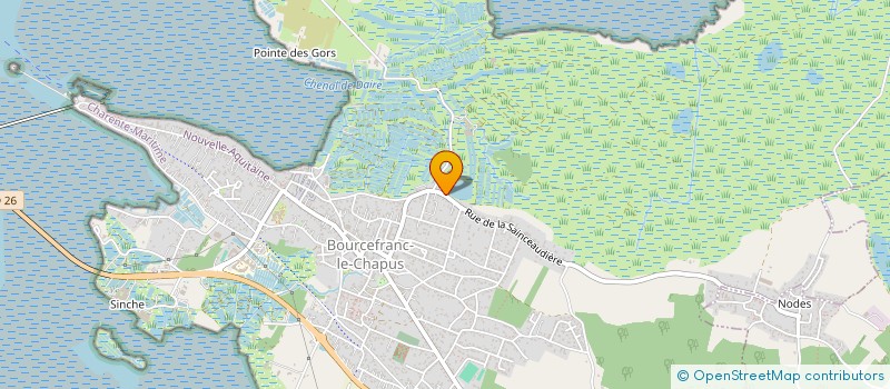 localisation de l'entreprise MONSIEUR ALAIN MAINGUENEAU  BOURCEFRANC-LE-CHAPUS