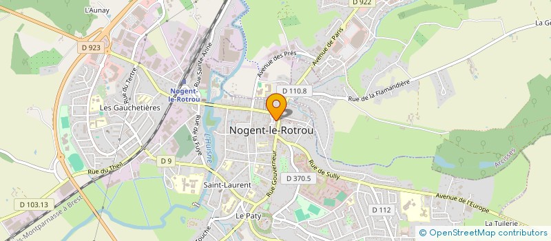 localisation de l'entreprise MONSIEUR ALAIN MAINIER à NOGENT-LE-ROTROU