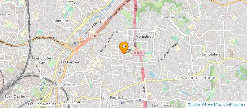 localisation de l'entreprise MONSIEUR ALAIN MAINOLDI à MARSEILLE