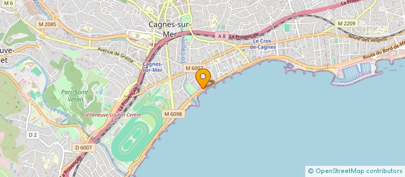 localisation de l'entreprise MONSIEUR ALAIN MALORON à CAGNES-SUR-MER