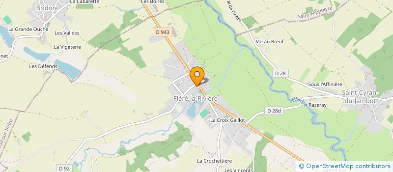 localisation de l'entreprise MONSIEUR ALAIN MALVEAU à FLERE-LA-RIVIERE