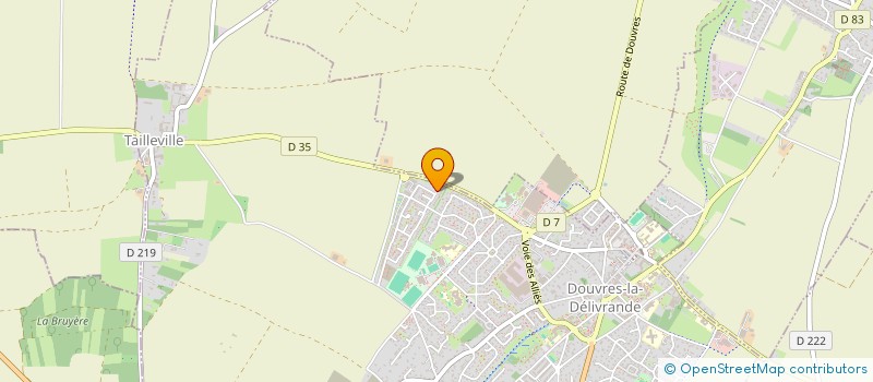 localisation de l'entreprise MONSIEUR ALAIN MANCEAU  DOUVRES-LA-DELIVRANDE