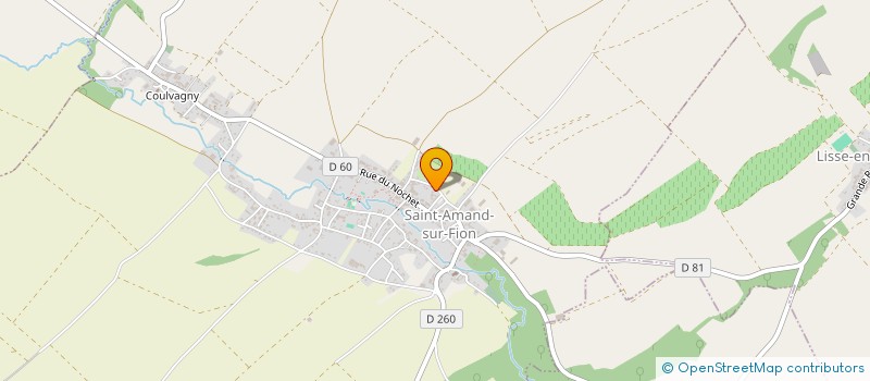 localisation de l'entreprise MONSIEUR ALAIN MANFE  VITRY LE FRANCOIS