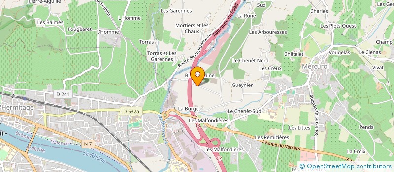 localisation de l'entreprise MONSIEUR ALAIN MANOUKIAN à MERCUROL-VEAUNES
