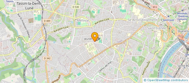 localisation de l'entreprise MONSIEUR ALAIN MARBACHE  LYON
