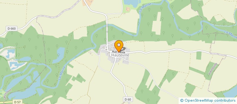 localisation de l'entreprise MONSIEUR ALAIN MARC  HAUTEVILLE