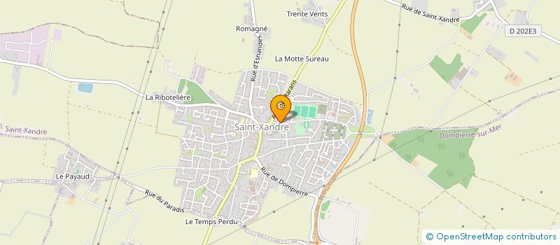 localisation de l'entreprise MONSIEUR ALAIN MARCHISET à SAINT-XANDRE