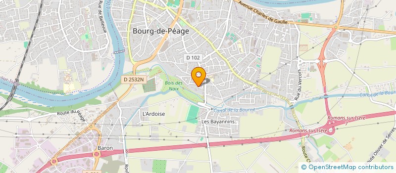 localisation de l'entreprise MONSIEUR ALAIN MARCO à BOURG-DE-PEAGE