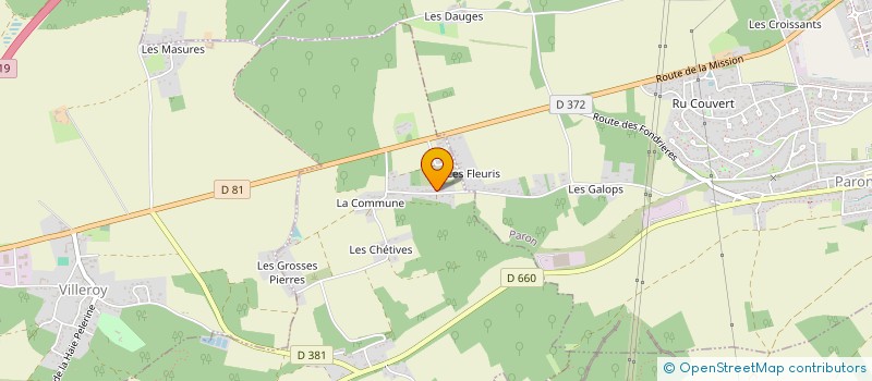 localisation de l'entreprise MONSIEUR ALAIN MARDAGA à SUBLIGNY