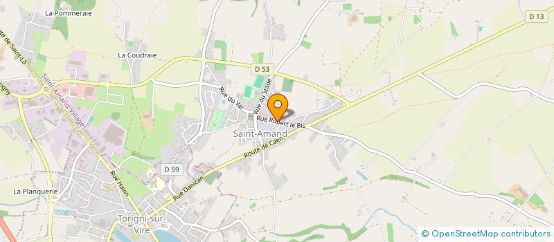 localisation de l'entreprise MONSIEUR ALAIN MARIE  TORIGNY-LES-VILLES