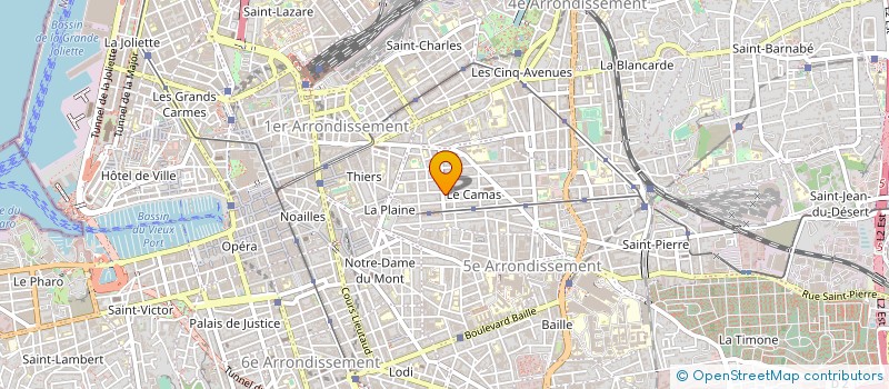 localisation de l'entreprise MONSIEUR ALAIN MARINI à MARSEILLE