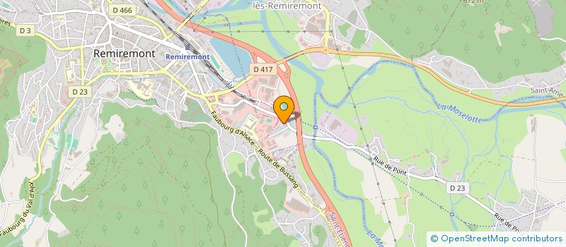 localisation de l'entreprise MONSIEUR ALAIN MAROTEL à SAINT-ETIENNE-LES-REMIREMONT