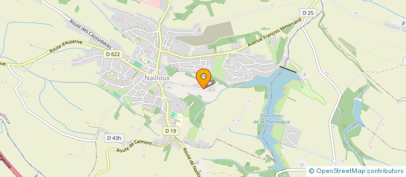 localisation de l'entreprise MONSIEUR ALAIN MARQUET  NAILLOUX