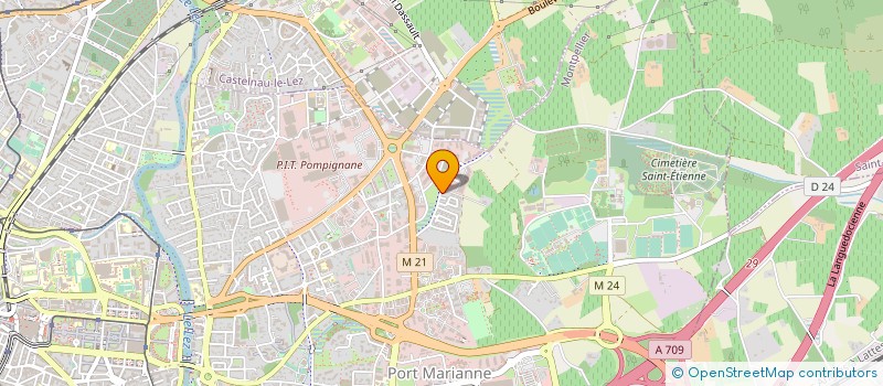 localisation de l'entreprise MONSIEUR ALAIN MARSAND à MONTPELLIER