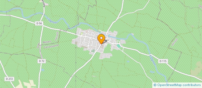 localisation de l'entreprise MONSIEUR ALAIN MARTIN  AZILLE