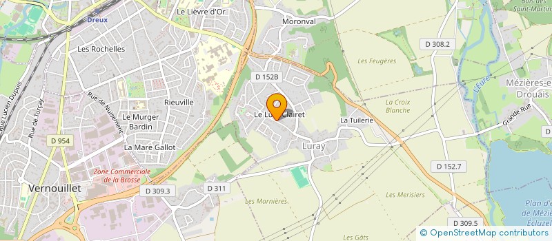 localisation de l'entreprise MONSIEUR ALAIN MARTIN à LURAY