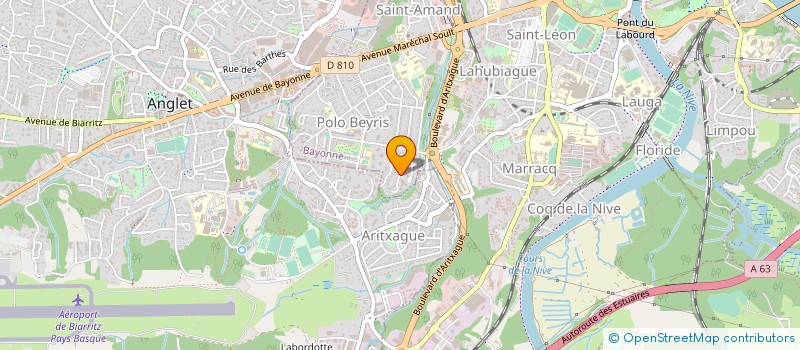 localisation de l'entreprise MONSIEUR ALAIN MARTINEZ à BAYONNE