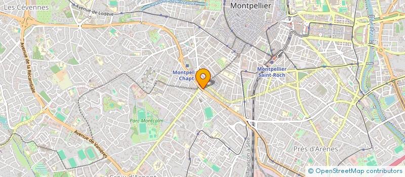 localisation de l'entreprise MONSIEUR ALAIN MARTINEZ à MONTPELLIER