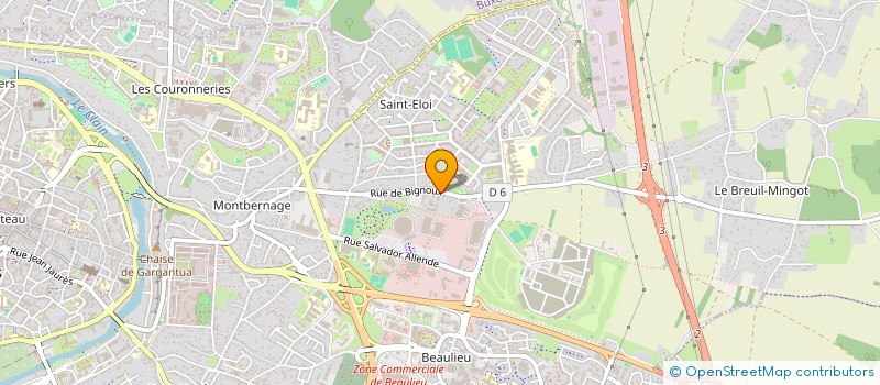 localisation de l'entreprise MONSIEUR ALAIN MARTINIE  POITIERS