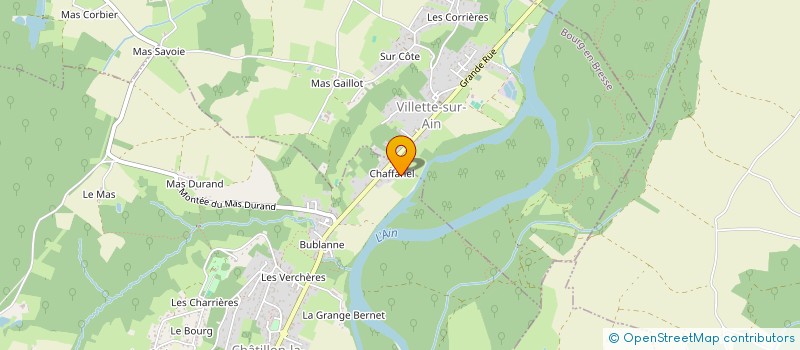 localisation de l'entreprise MONSIEUR ALAIN MARTY à CHATILLON-LA-PALUD