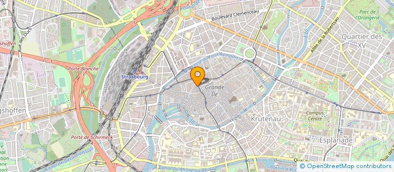 localisation de l'entreprise MONSIEUR ALAIN MARX à STRASBOURG