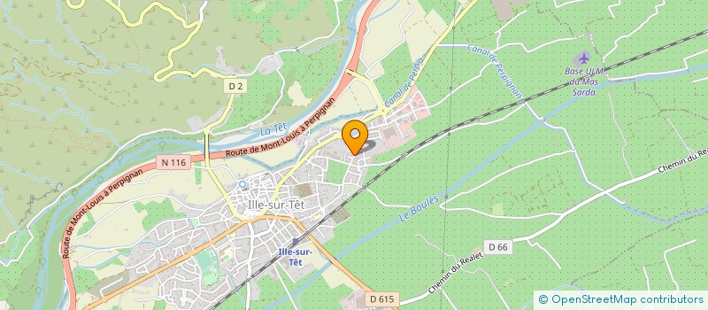 localisation de l'entreprise MONSIEUR ALAIN MAS à ILLE-SUR-TET