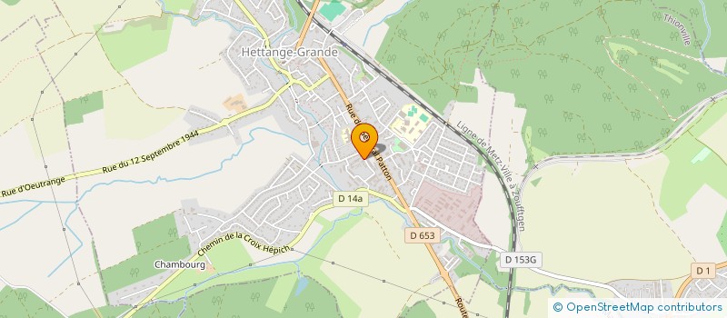 localisation de l'entreprise MONSIEUR ALAIN MASCHERIN  HETTANGE-GRANDE