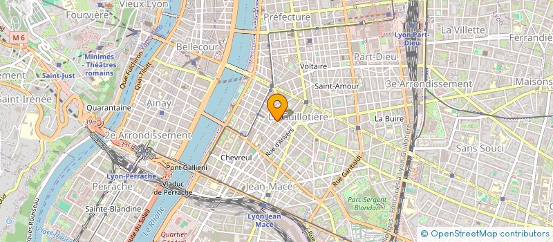 localisation de l'entreprise MONSIEUR ALAIN MASSET à LYON
