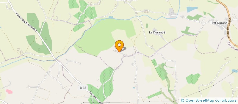 localisation de l'entreprise MONSIEUR ALAIN MASSOL  SAINTE-CROIX