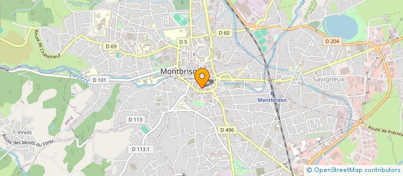 localisation de l'entreprise MONSIEUR ALAIN MASSON  CHALAIN D'UZORE