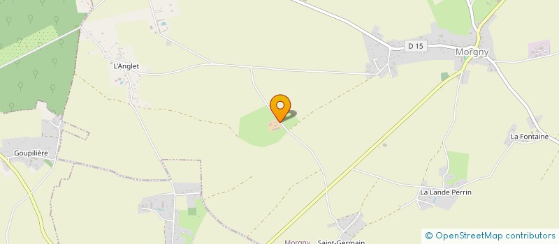 localisation de l'entreprise MONSIEUR ALAIN MASURIER  MORGNY