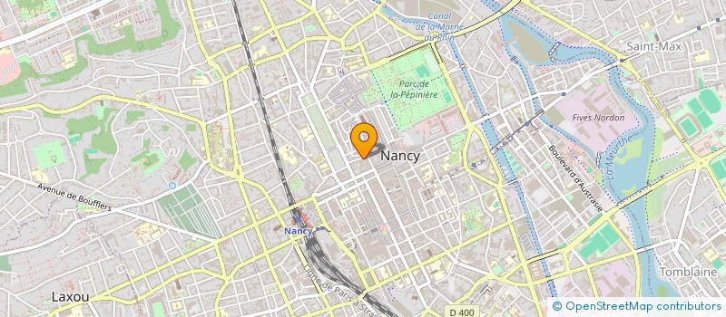 localisation de l'entreprise MONSIEUR ALAIN MASY  NANCY