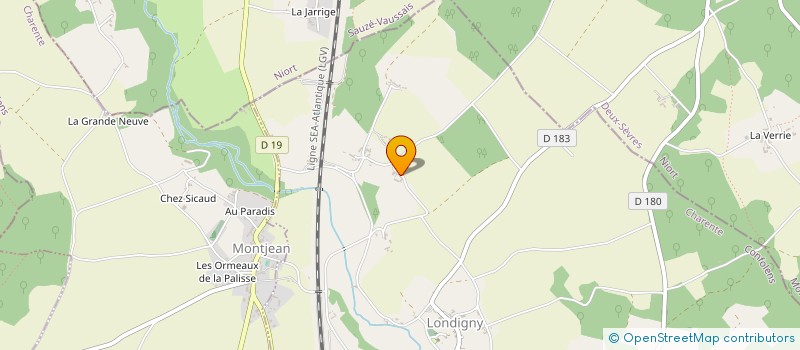 localisation de l'entreprise MONSIEUR ALAIN MATHIEU à BERNAC