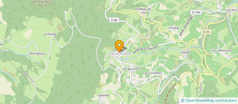 localisation de l'entreprise MONSIEUR ALAIN MATHIEU  FLEURIE