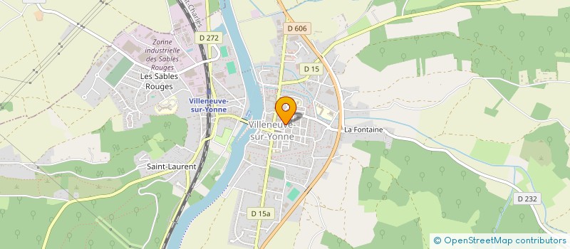 localisation de l'entreprise MONSIEUR ALAIN MATILLA à VILLENEUVE-SUR-YONNE
