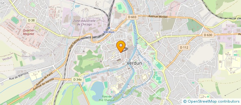 localisation de l'entreprise MONSIEUR ALAIN MATSCHEK à VERDUN