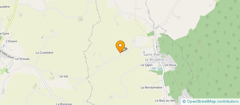 localisation de l'entreprise MONSIEUR ALAIN MAUGER  PERCHE-EN-NOCE