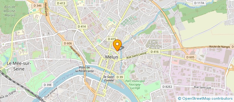 localisation de l'entreprise MONSIEUR ALAIN MAURION à MELUN