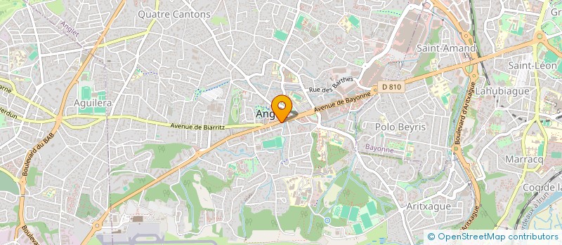 localisation de l'entreprise MONSIEUR ALAIN MAYER à ANGLET