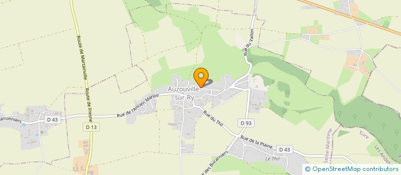 localisation de l'entreprise MONSIEUR ALAIN MAZIRE  AUZOUVILLE-SUR-RY