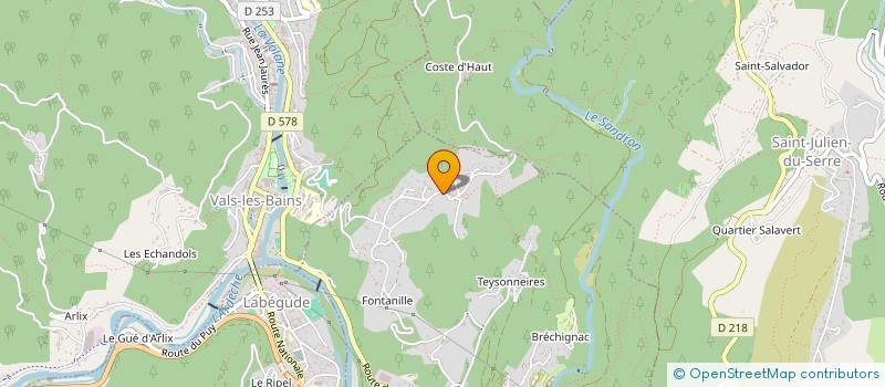 localisation de l'entreprise MONSIEUR ALAIN MAZOYER  UCEL