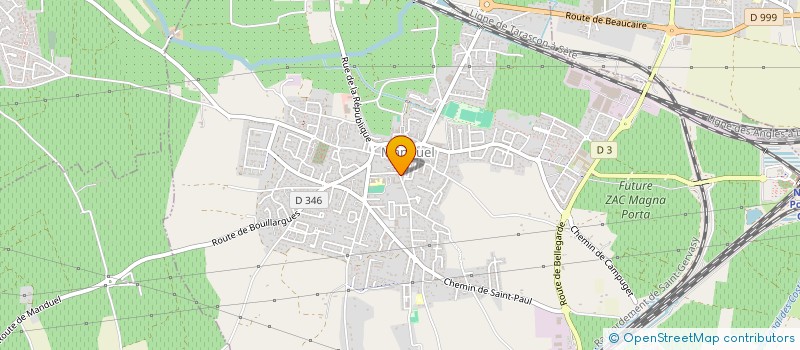 localisation de l'entreprise MONSIEUR ALAIN MAZOYER  MANDUEL