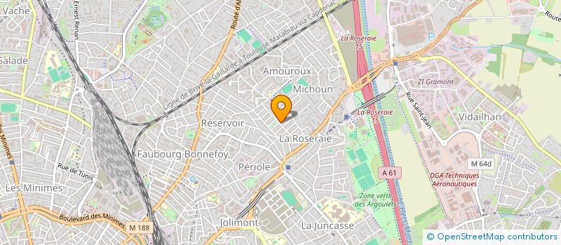 localisation de l'entreprise MONSIEUR ALAIN MECHIN à TOULOUSE