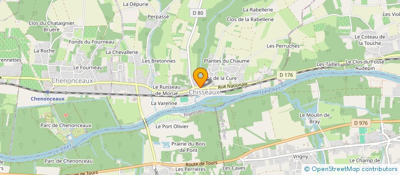 localisation de l'entreprise MONSIEUR ALAIN MEIGNANT à CHISSEAUX