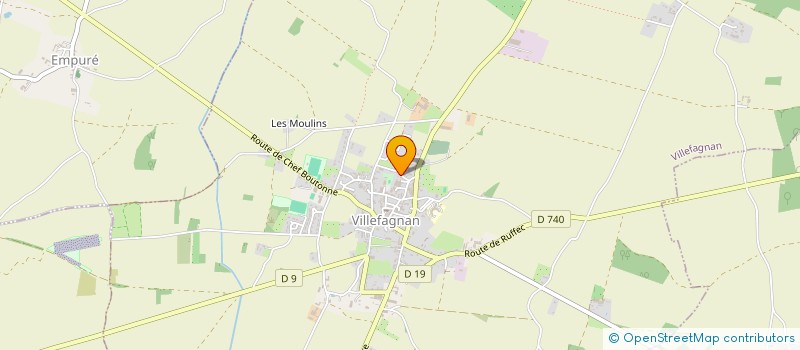 localisation de l'entreprise MONSIEUR ALAIN MEILHAC à LA CHEVRERIE