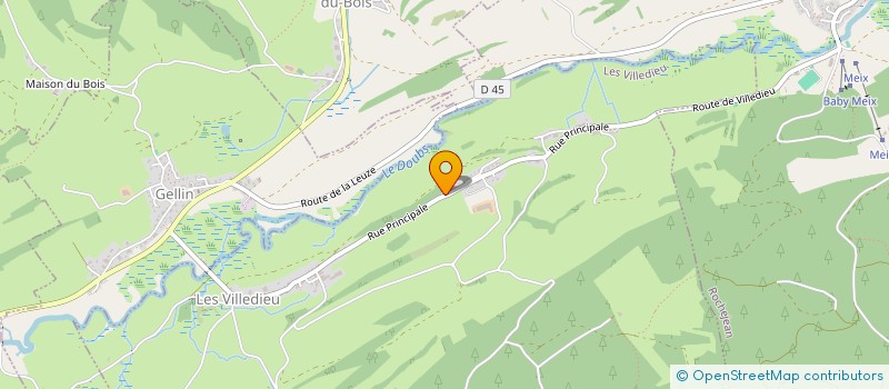 localisation de l'entreprise MONSIEUR ALAIN MELET à BREY-ET-MAISON-DU-BOIS