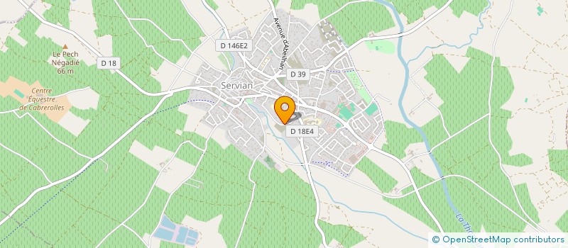 localisation de l'entreprise MONSIEUR ALAIN MELINON  MONTBLANC